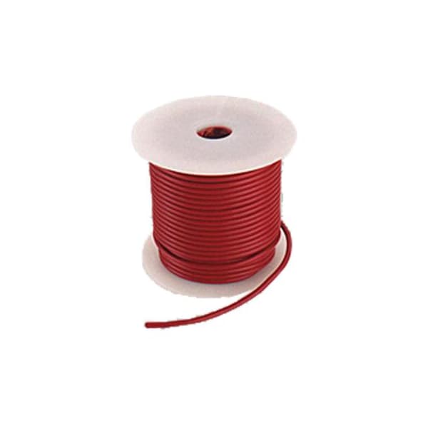 Velvac Primary Wire, GPT, 10 AWG, Copper, Red, PVC Jacket, Stranded 051171-7 - main